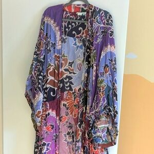 Colorful long Anthro robe